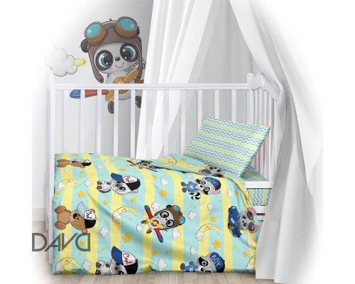 Комплект постельного белья в кроватку "Juno" Малыши мальчики фото 2