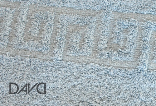 Полотенце банное махровое Ашхабад, 70*140, голубой фото 2