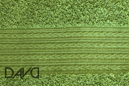Полотенце банное махровое, 70*140, зеленый фото 3