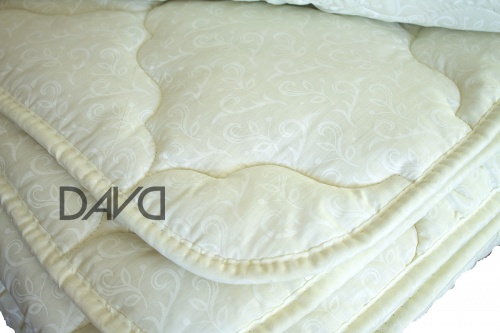 Одеяло зимнее хлопковое полутороспальное 140*205 фото 5
