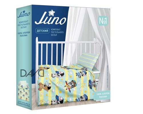 Комплект постельного белья в кроватку "Juno" Малыши мальчики фото 4