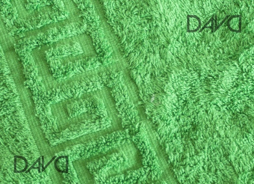Полотенце махровое для лица и рук Ашхабад, 50*90, зеленое фото 3